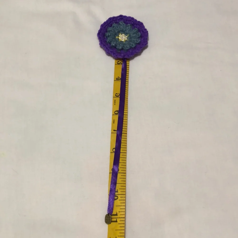 flower bookmark Handmade crochet